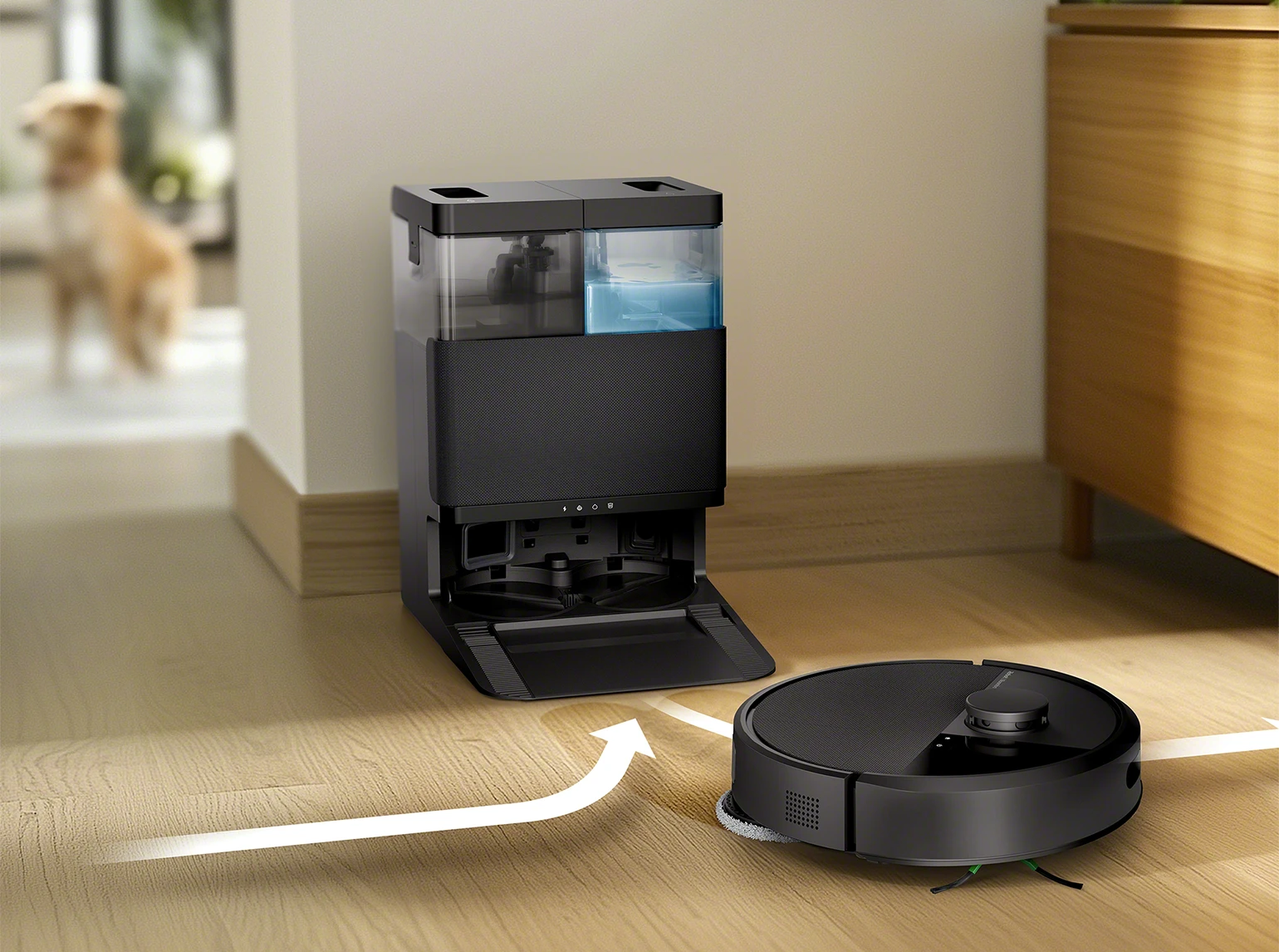 Review iRobot Roomba Combo 405 cu Auto-Empty Dock – De ce este bun acest robot aspirator 2-în-1?